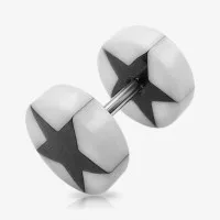 Falso Alargador Estrela Branco é na ALARGS