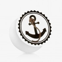 Alargador Plug Acrílico Fluorescente Ancora é na ALARGS