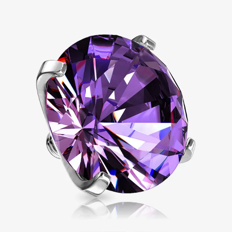 Zircônia Cravada Para Base Microdermal - Piercings Microdermal