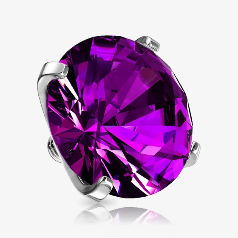 Zircônia Cravada Para Base Microdermal - Piercings Microdermal