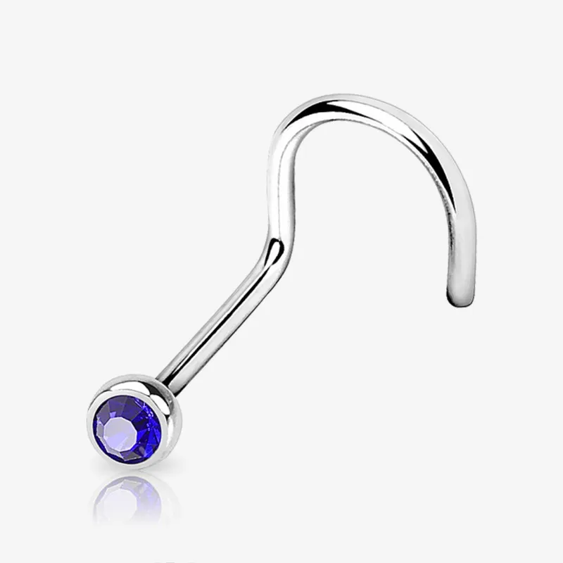 Piercing Nariz U Strass - Cores - Piercings de Nariz