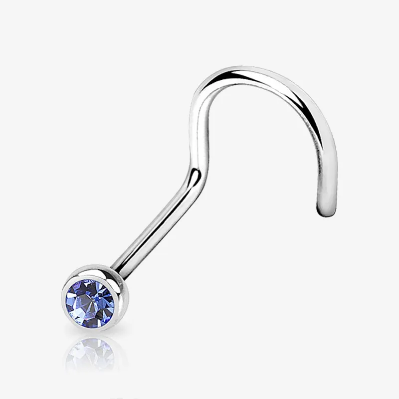 Piercing Nariz U Strass - Cores - Piercings de Nariz