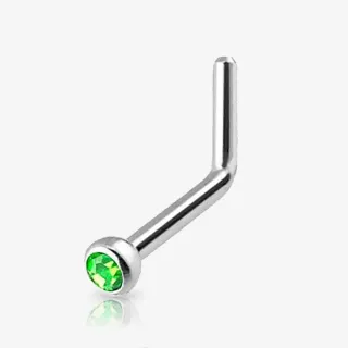 Piercing Nariz Curvo Strass - Piercings de Nariz