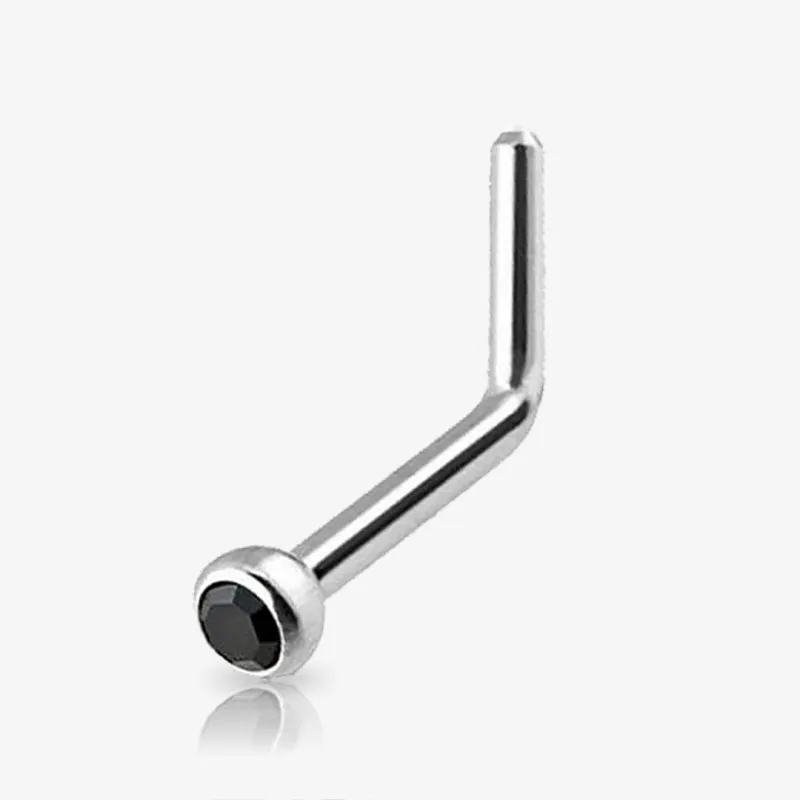 Piercing Nariz Curvo Strass - Piercings de Nariz