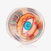 Alargador Plug Acrílico Desenho Menina Ciclope é na ALARGS