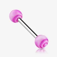 Piercing Barbell Bolinha Doce em Aço Cirúrgico 316L