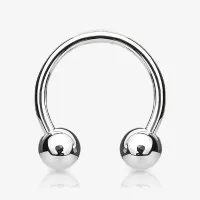 Piercing Ferradura Titânio Hipoalergênico e Resistente