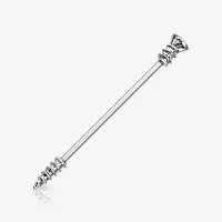 Piercing Transversal Parafuso de Aço Cirúrgico