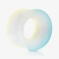 Alargador de Pedra da Lua com Design Vazado e Opalita