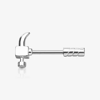 Piercing Mamilo Martelo de Batalha - Piercings de Mamilo