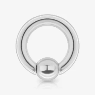 Piercing Captive de Aço Cirúrgico - 4mm - Piercings Captive