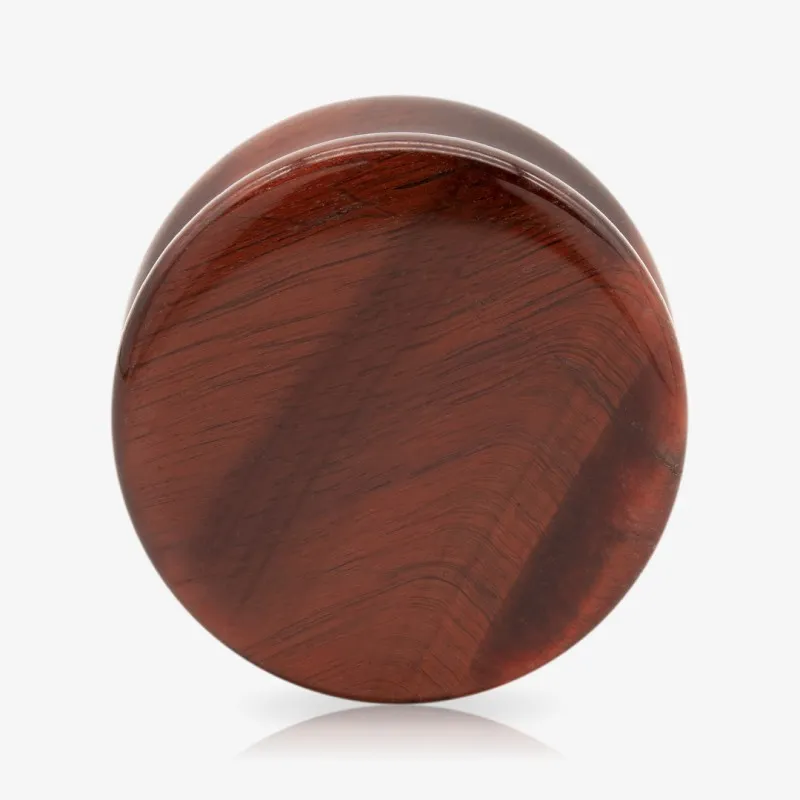 Plug de Pedra Olho de Tigre Vermelha - Pedra