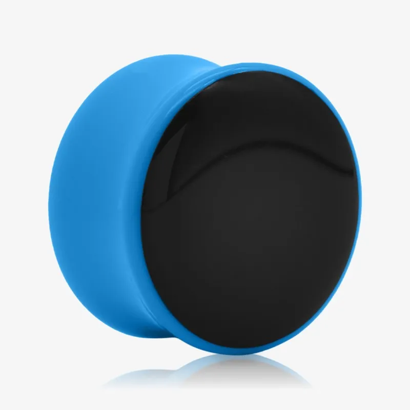 Plug Acrílico Colors Preto - Acrílico