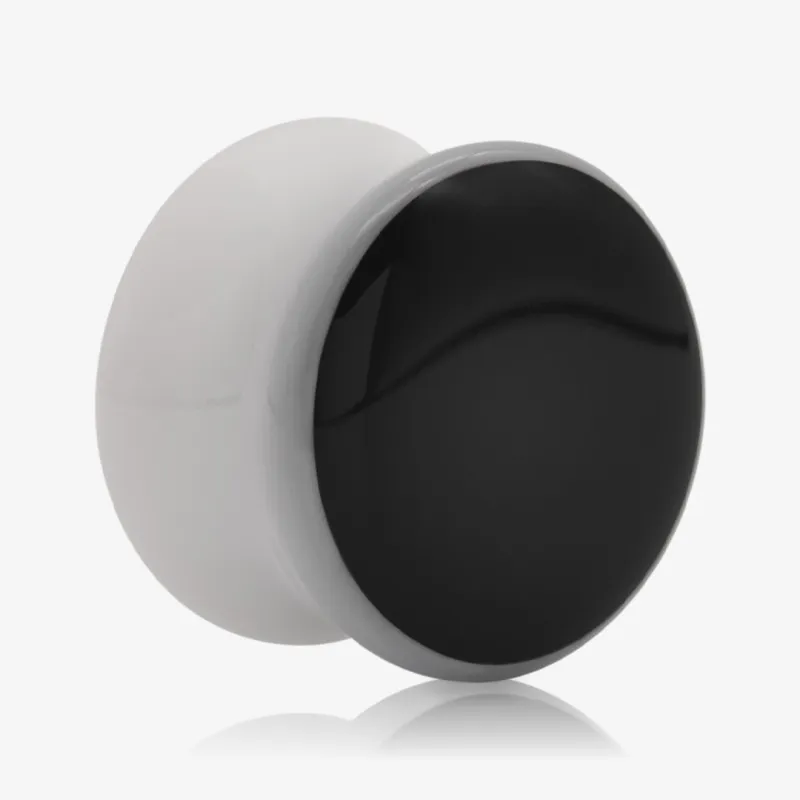 Plug Acrílico Colors Preto - Acrílico