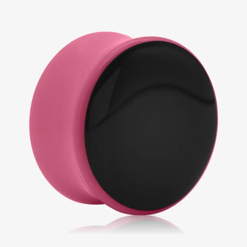 Plug Acrílico Colors Preto - Acrílico