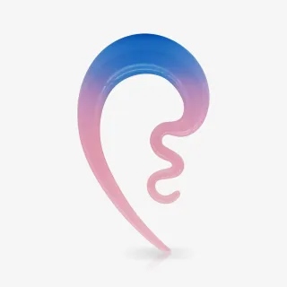 Expansor Quebra da Onda em vidro artístico com design colorido