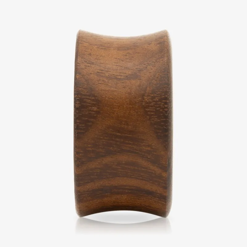 Plug Artesanal de Madeira Imbuia - Botão - Artesanais