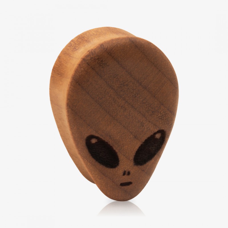 Alargador Plug Madeira Artesanal ET Formato Gota - Início