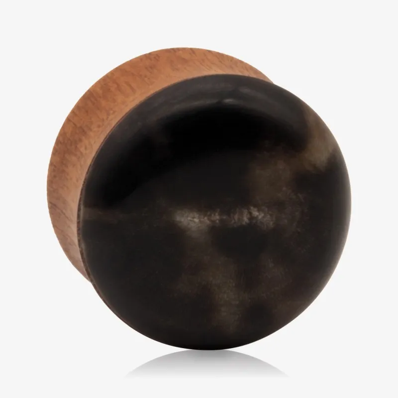 Plug Artesanal de Madeira Imbuia - Chifre - Artesanais