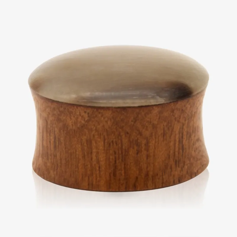 Plug Artesanal de Madeira Imbuia - Chifre - Artesanais