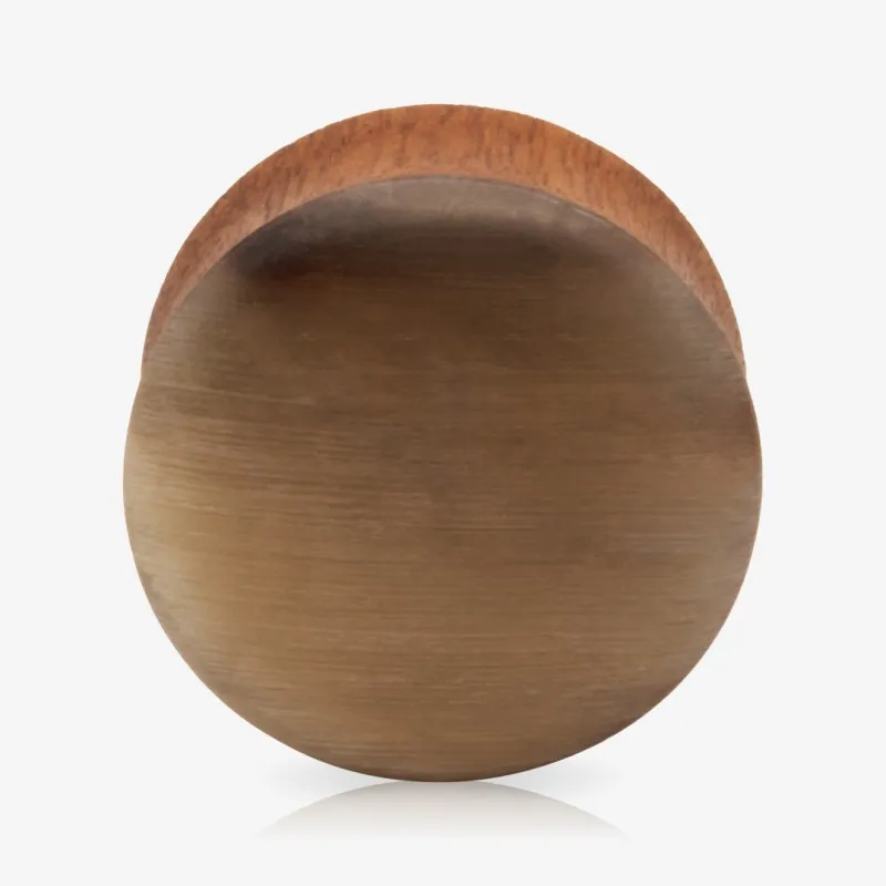 Plug Artesanal de Madeira Imbuia - Chifre - Artesanais