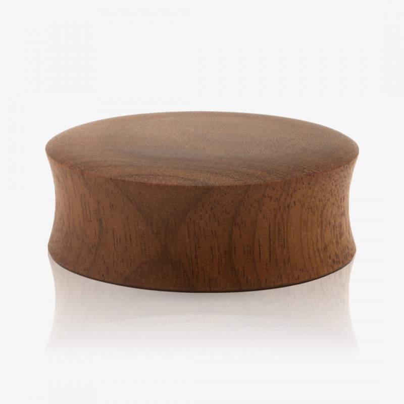 Plug Artesanal de Madeira Imbuia - Tom Escuro - Artesanais