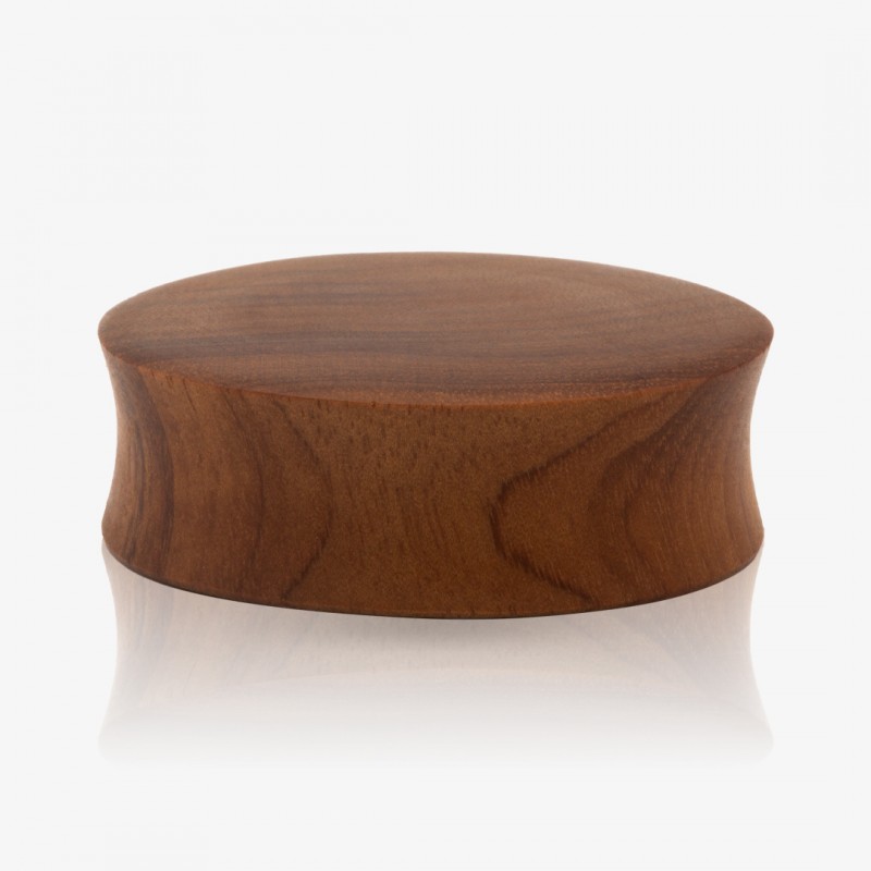 Plug Artesanal de Madeira Imbuia - Tom Claro - Artesanais