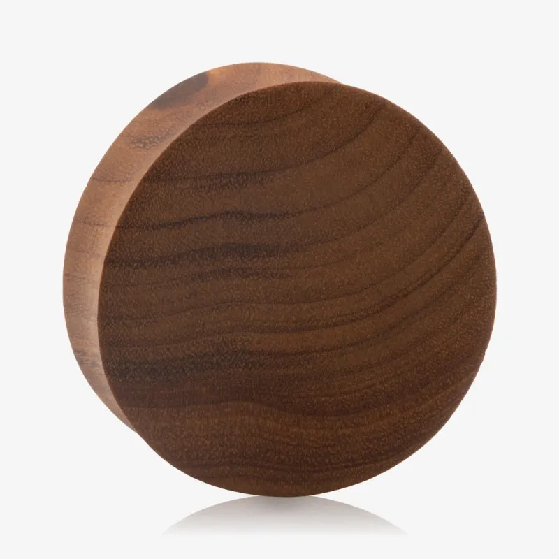 Plug Artesanal de Madeira Imbuia - Tom Claro - Artesanais