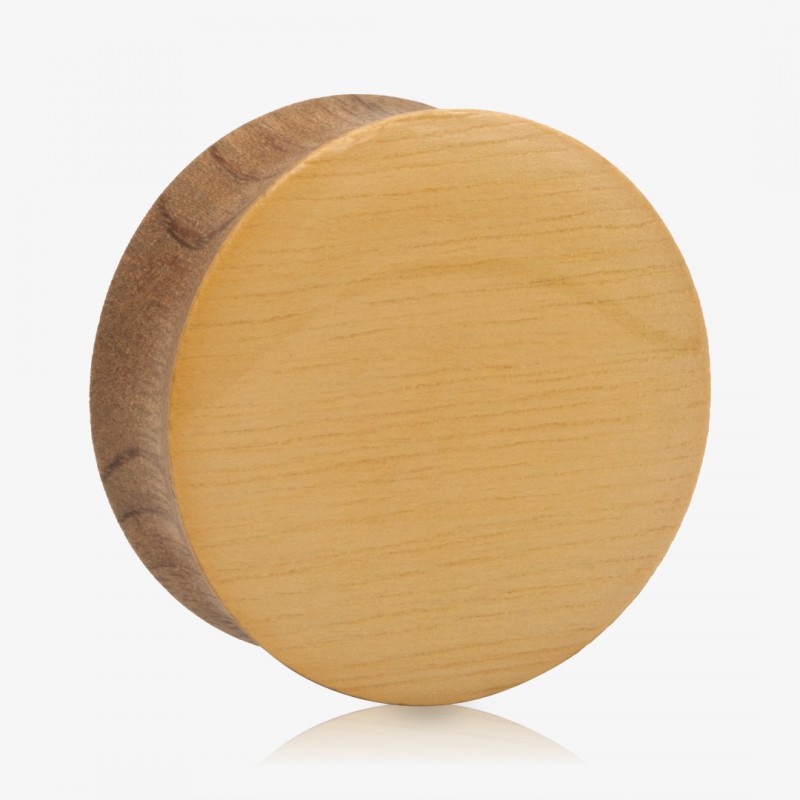 Plug Artesanal de Madeira Imbuia - Marfim - Artesanais