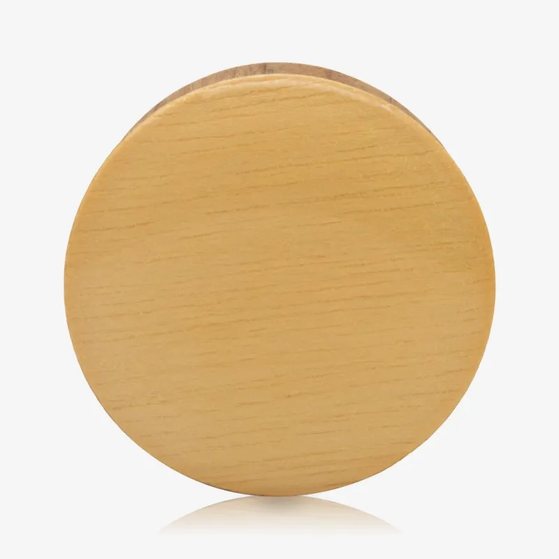 Plug Artesanal de Madeira Imbuia - Marfim - Artesanais