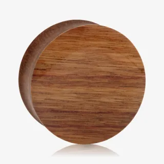 Plug Artesanal de Madeira Imbuia - Carvalho - Artesanais