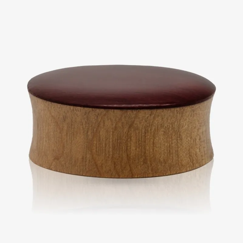 Plug Artesanal de Madeira Imbuia - Roxinho - Artesanais