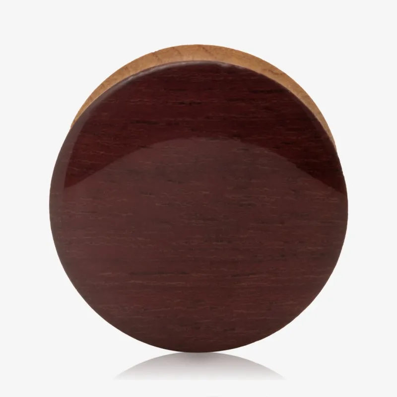 Plug Artesanal de Madeira Imbuia - Roxinho - Artesanais