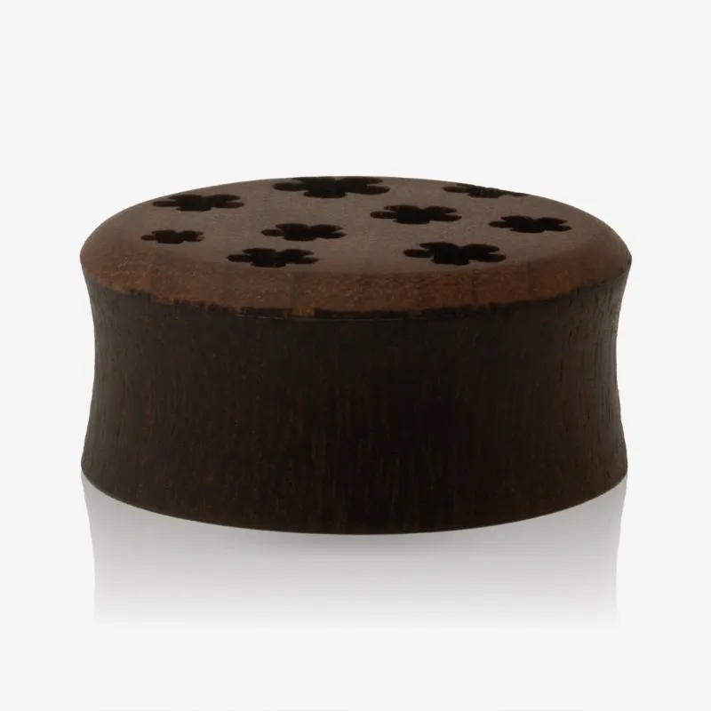 Plug Artesanal de Madeira Imbuia - Multiflores - Artesanais