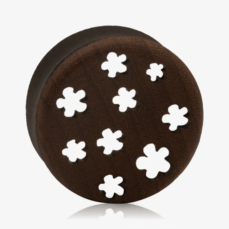 Plug Artesanal de Madeira Imbuia - Multiflores - Artesanais