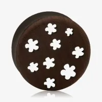 Plug Artesanal de Madeira Imbuia - Multiflores é na ALARGS