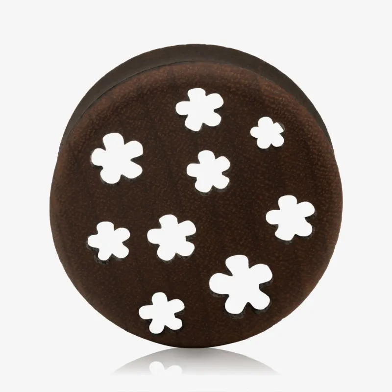 Plug Artesanal de Madeira Imbuia - Multiflores - Artesanais