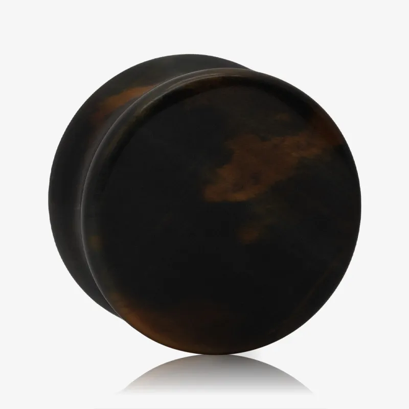 Plug de Pedra Olho de Tigre Negra - Pedra