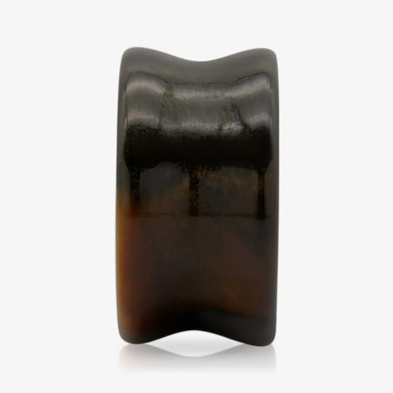 Plug de Pedra Olho de Tigre Negra - Pedra