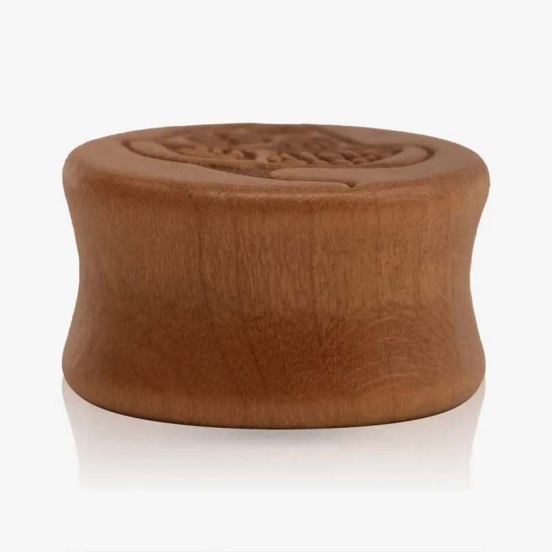 Plug de Madeira - Rosa Gravada - Madeira