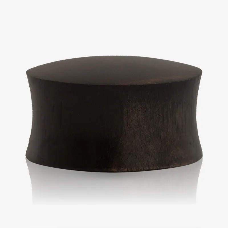 Alargador Plug Madeira Mão de Hamsa em Madrepérola - Madeira