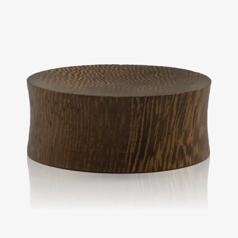 Alargador Plug Madeira Snake Côncavo - Madeira