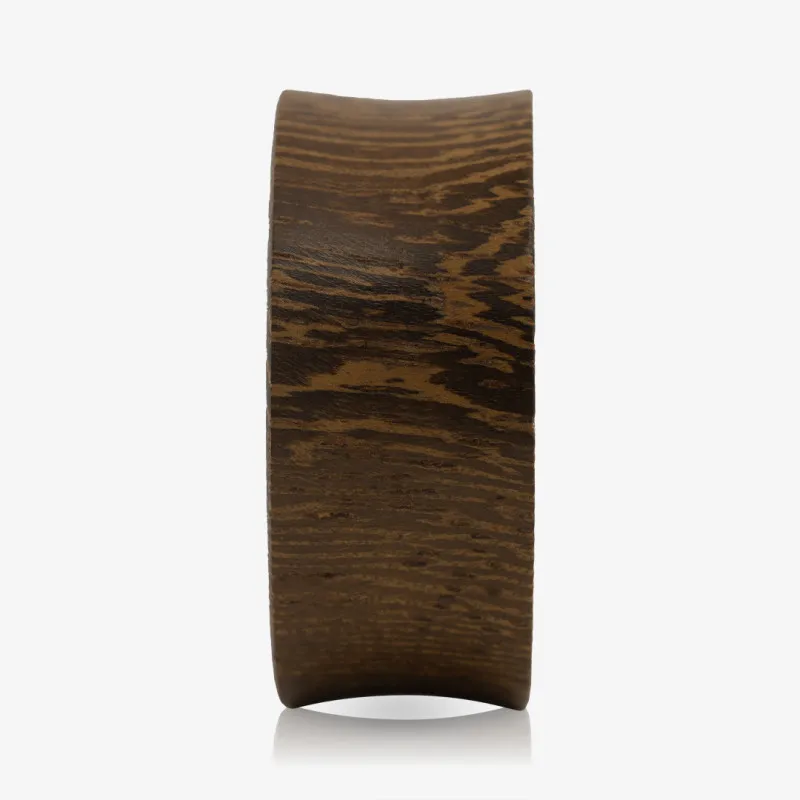 Alargador Plug Madeira Snake Côncavo - Madeira