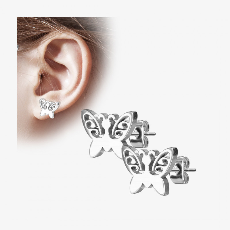 Brinco Borboleta - Par - Brincos