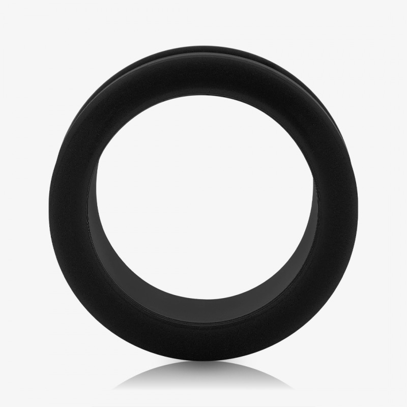 Alargador de Acrílico Preto - Rosca - Acrílico