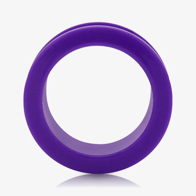Alargador de Acrílico Roxo Escuro - Rosca - Acrílico