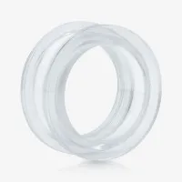 Alargador de Acrílico Transparente com Rosca | ALARGS