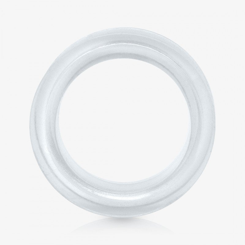 Alargador de Acrílico Transparente - Rosca - Acrílico