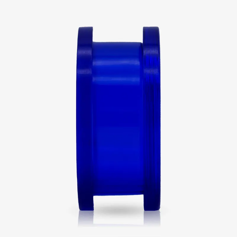 Alargador de Acrílico Azul Escuro Translúcido - Rosca - Acrílico