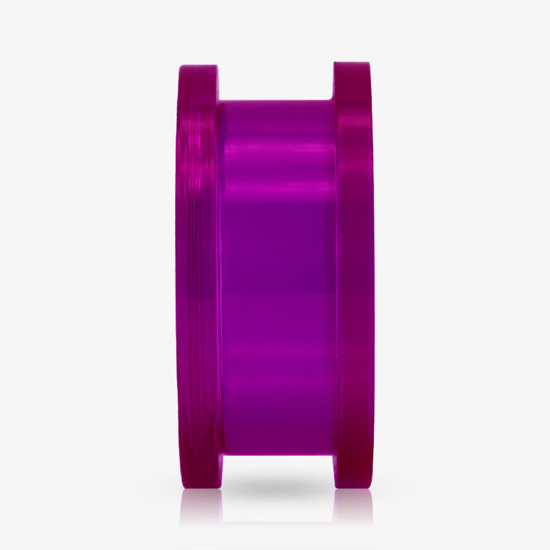 Alargador de Acrílico Violeta Translúcido - Rosca - Acrílico